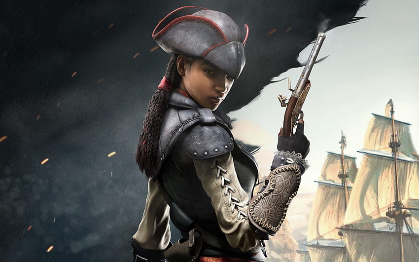 Aveline Assassin's Creed 4 Black Flag in jpg format for, assassins creed iv  black flag gold edition HD wallpaper | Pxfuel