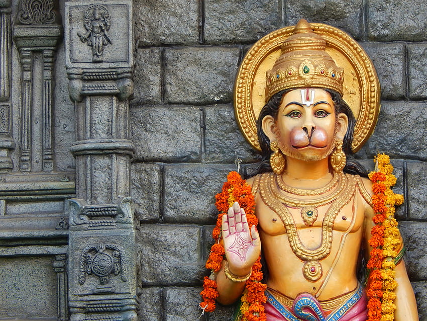 Hampi to get world's largest statue of Lord Hanuman, hanuman statue HD wallpaper