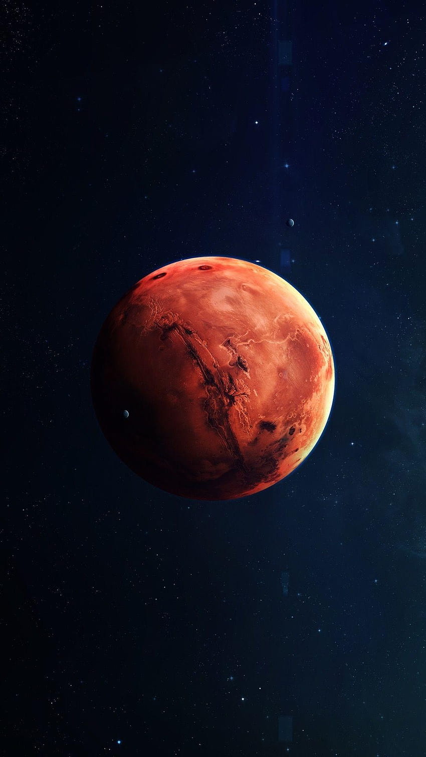 Planeta Marte, planeta iphone Papel de parede de celular HD