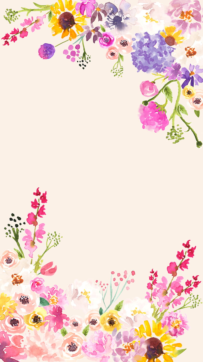 ▷ 100 ideas for Floral Backgrounds To Decorate Your Screen With, aesthetic  floral designs HD phone wallpaper | Pxfuel