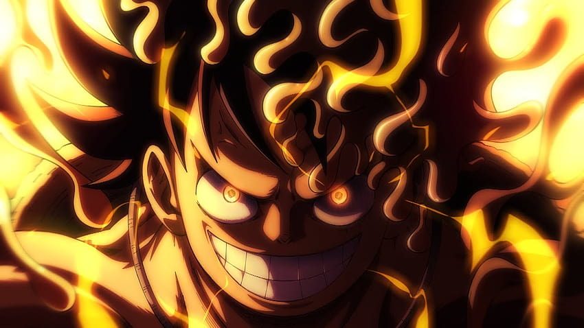 Luffy's Transformation as the New Joy Boy! The Awakening of the Power of God, sun god nika HD wallpaper