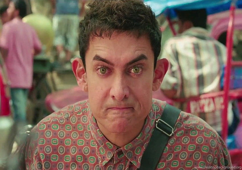 Funny Face Of Aamir Khan In Pk Movie Bollywood New ... Backgrounds HD  wallpaper | Pxfuel