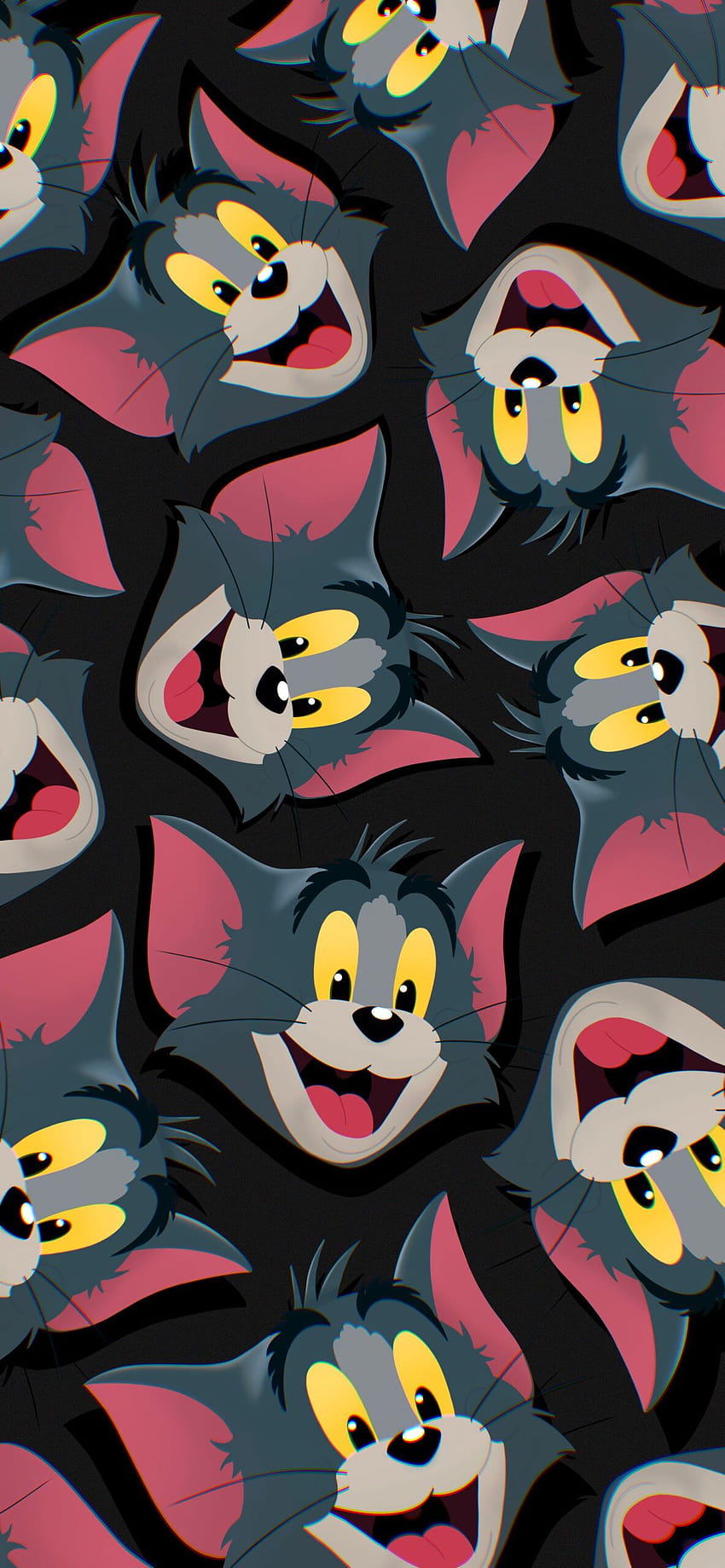 Film Tom and Jerry Tom Black, film tom and jerry wallpaper ponsel HD