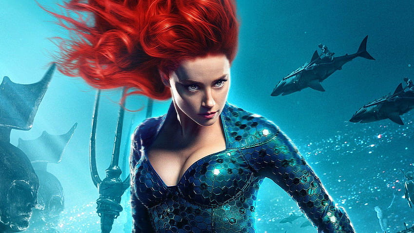 Amber Heard, En tant que princesse, Aquaman Movie, aquaman ambre entendu Fond d'écran HD
