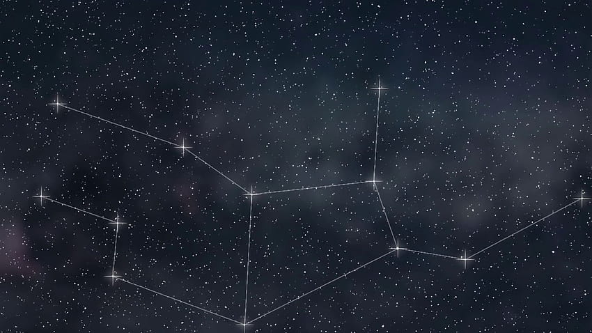Jungfrau, Tierkreiskonstellation HD-Hintergrundbild