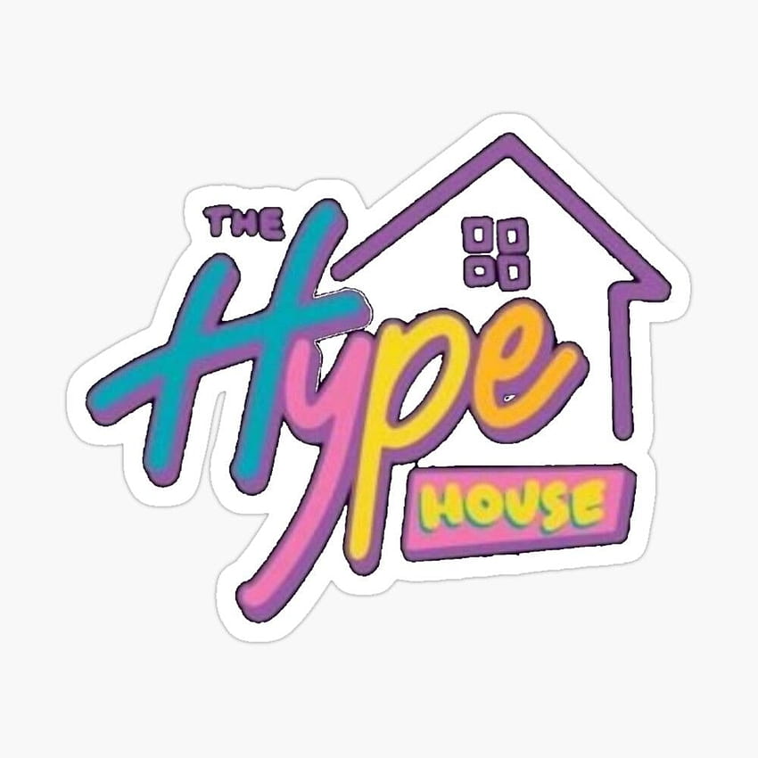 Pegatina Brillante 'HYPE HOUSE // THE HYPE HOUSE // TikTok' de andreassdf pada tahun 2020, logo hype house wallpaper ponsel HD