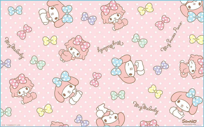 My Melody Sanrio, mein Melodie-PC HD-Hintergrundbild