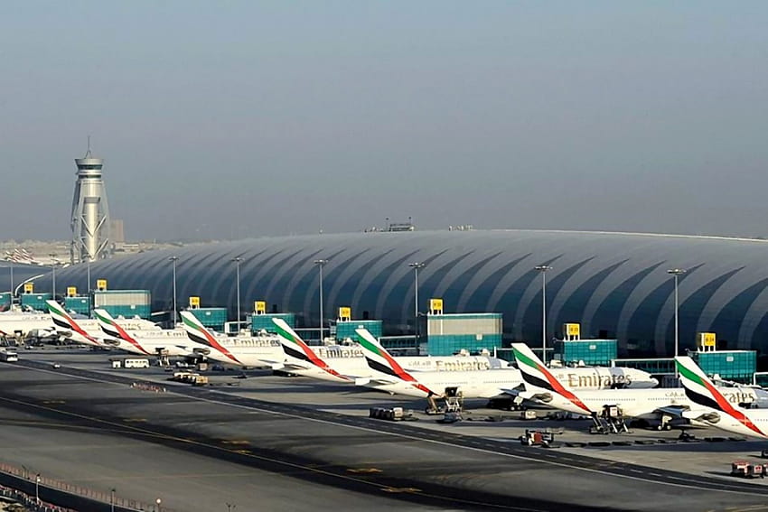 Летище Дубай, международно летище Дубай HD тапет