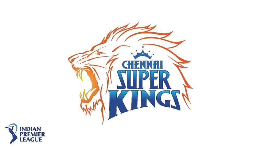 Ipl Chennai Super Kings Csk Team Logo s blancos, logotipo del equipo ipl fondo de pantalla