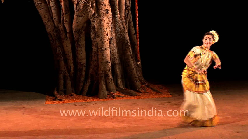 Mohiniyattam: forma de danza clásica de Kerala fondo de pantalla