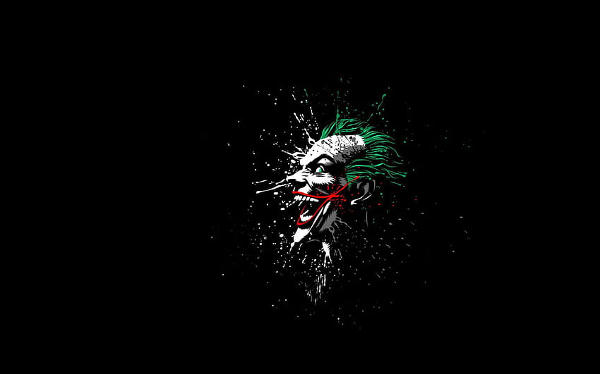 Joker noir, joker dangereux Fond d'écran HD