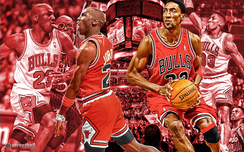 Michael Jordan dan Pippen, michael jordan dan scottie pippen Wallpaper HD