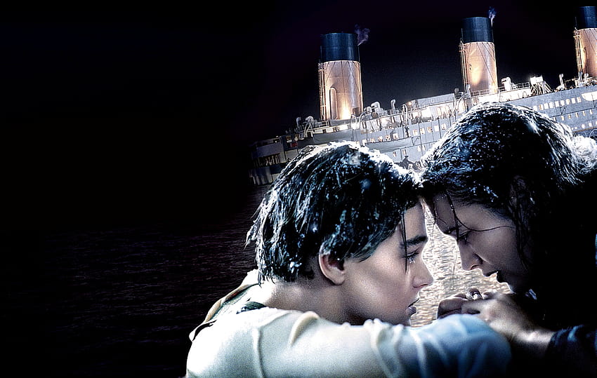 Film Kate Winslet Leonardo Dicaprio, Titanic Jack and Rose HD-Hintergrundbild