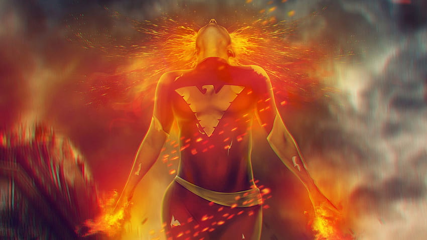 Jean Grey In Xmen Dark Phoenix Art, Superheroes, Backgrounds, and, x men dark phoenix HD wallpaper