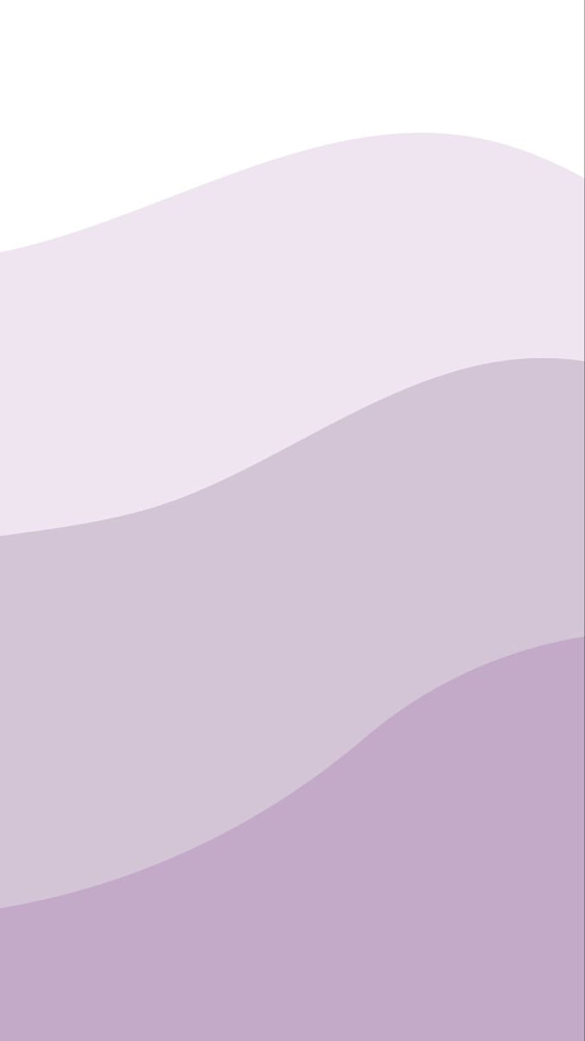 estetika Layar Utama lilac iOS 14, lilac iphone wallpaper ponsel HD