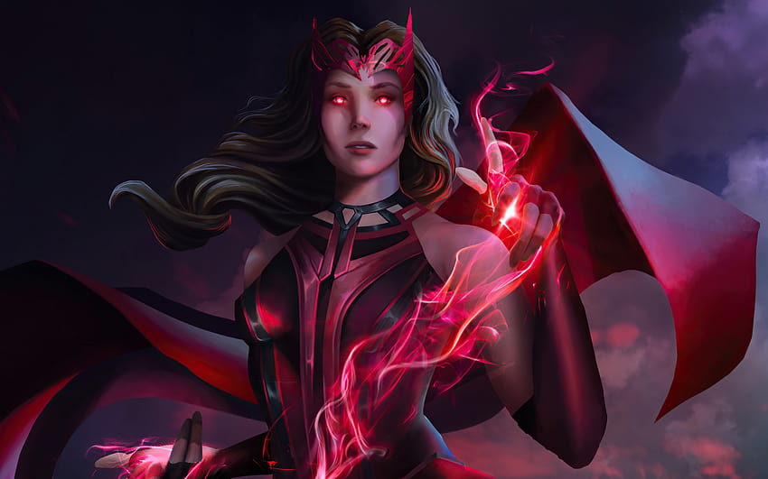 Bruja Escarlata Wanda, bruja roja fondo de pantalla | Pxfuel