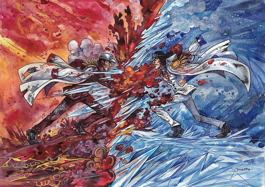Garp Akainu Sakasuki Kizaru Borsalino Aokiji Kuzan One Piece HD wallpaper