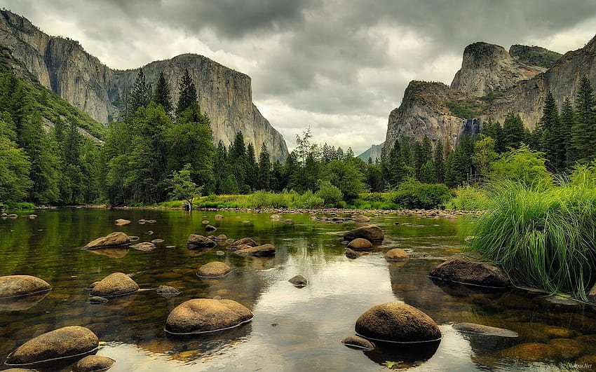 Valle Yosemite fondo de pantalla