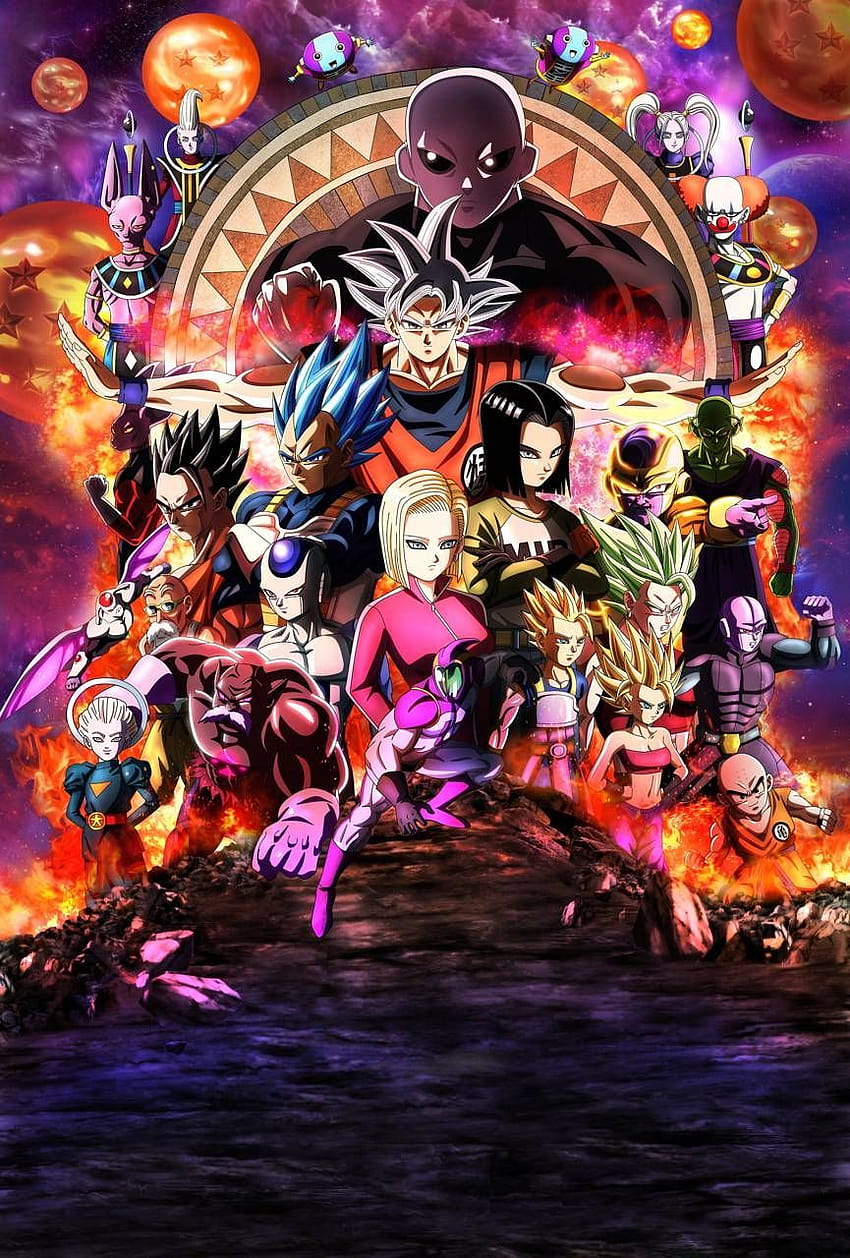 Dragon Ball Super von Silverbull735, stärkste Anime-Charaktere HD-Handy-Hintergrundbild