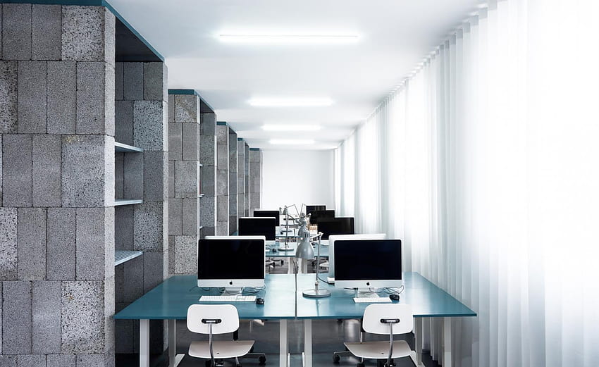 Офис дизайн: най-новите тенденции в архитектурата на работното пространство, офис интериор HD тапет