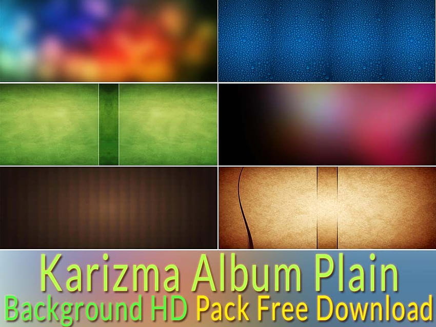 Karizma-Album-Paket mit einfachen Hintergründen HD-Hintergrundbild