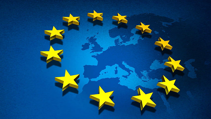 Unione europea, bandiera dell'UE, Europa, Stelle per, bandiera dell'Europa Sfondo HD