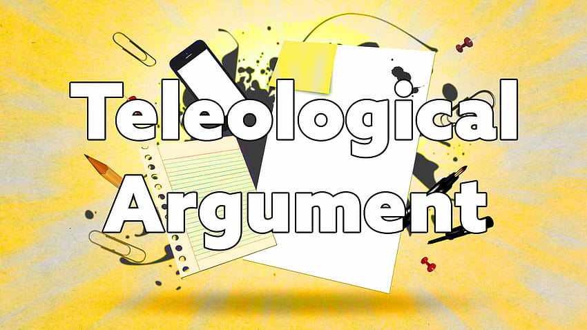 Argumento teleológico: una introducción y objeciones fondo de pantalla