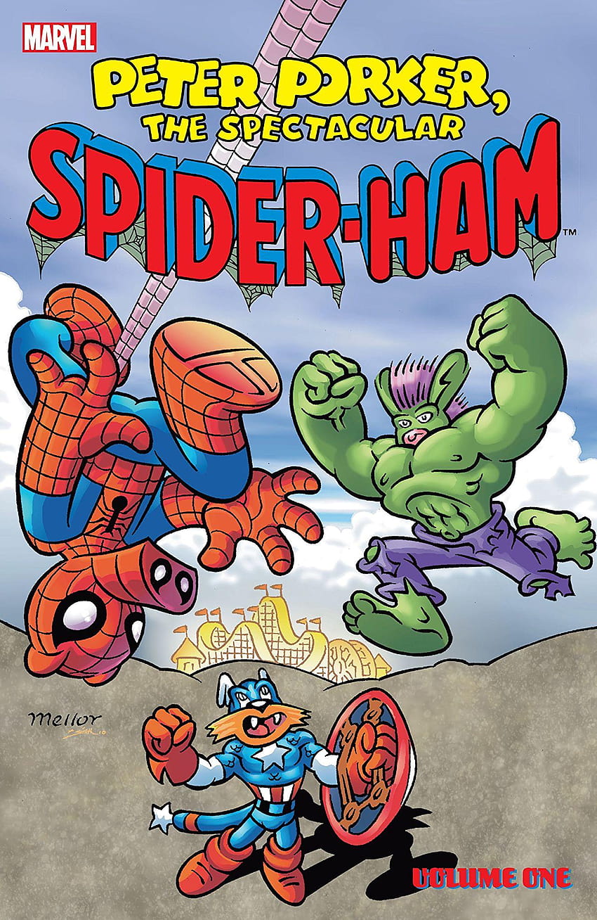 Peter Porker, The Spectacular Spider, spider ham peter porker HD phone wallpaper