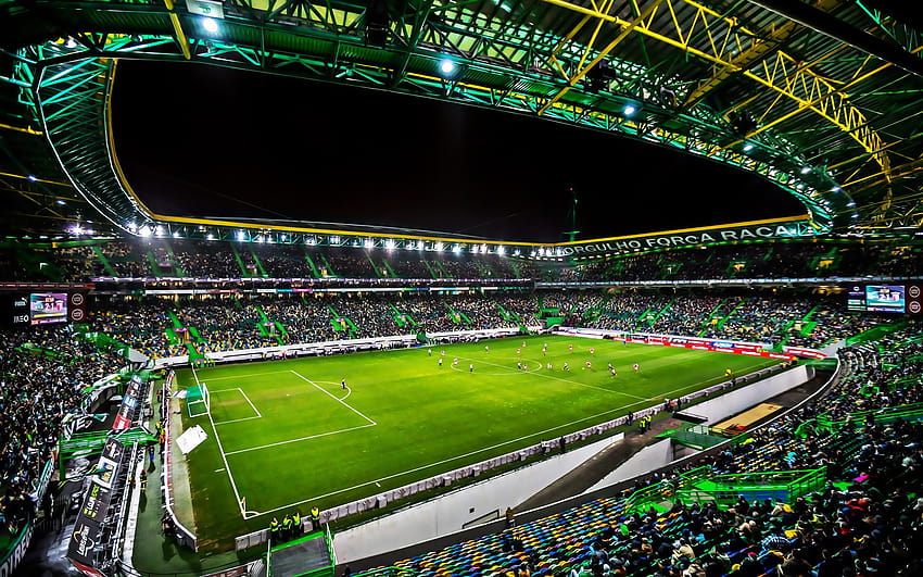 エスタディオ ホセ アルバラーデ、スポルティング クラブ スタジアム、スポーツ ポルトガル 高画質の壁紙
