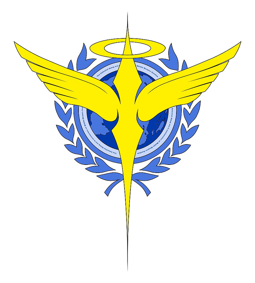 Himmlisches Wesen-Logo HD-Handy-Hintergrundbild