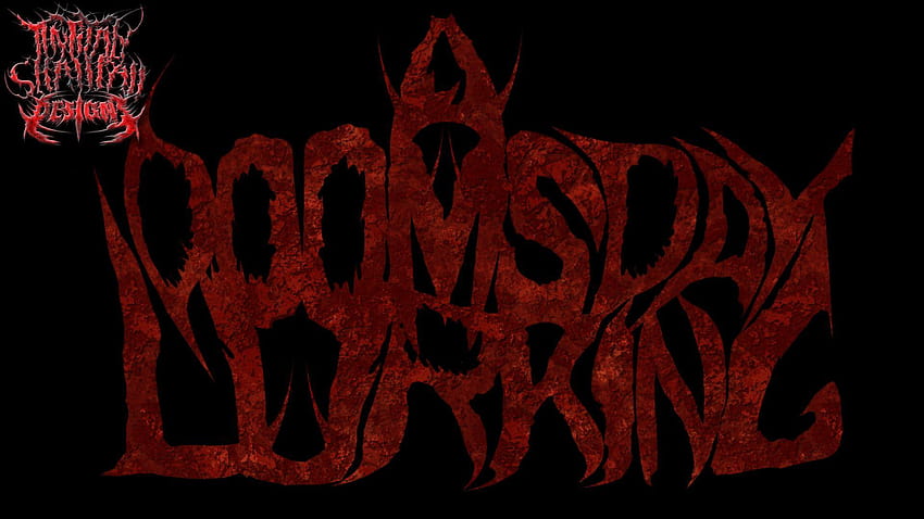 A Doomsday Lurking, metal core logo HD wallpaper