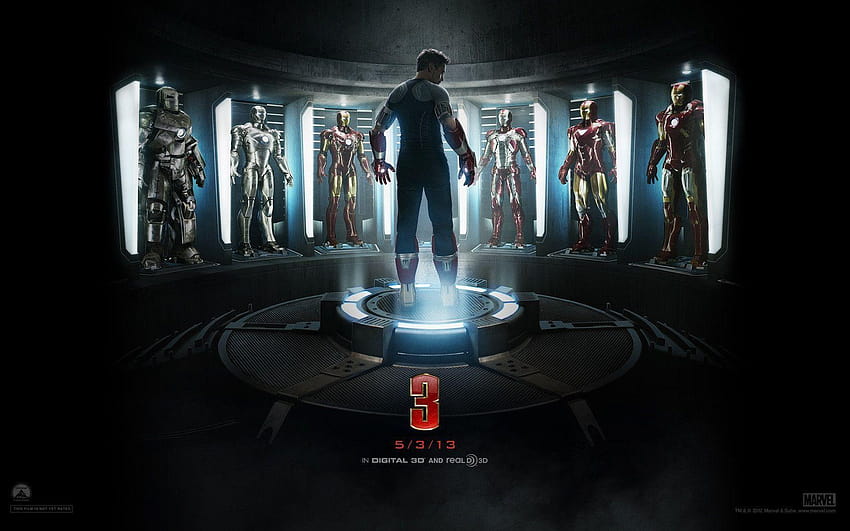 Najbardziej oczekiwany film 2013 roku, film Iron Man Tapeta HD