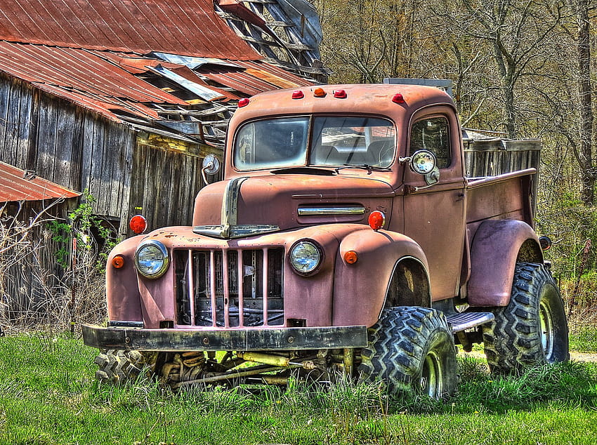 Old Truck High Quality Classic Ford With Of Vintage, pick up trucks HD wallpaper