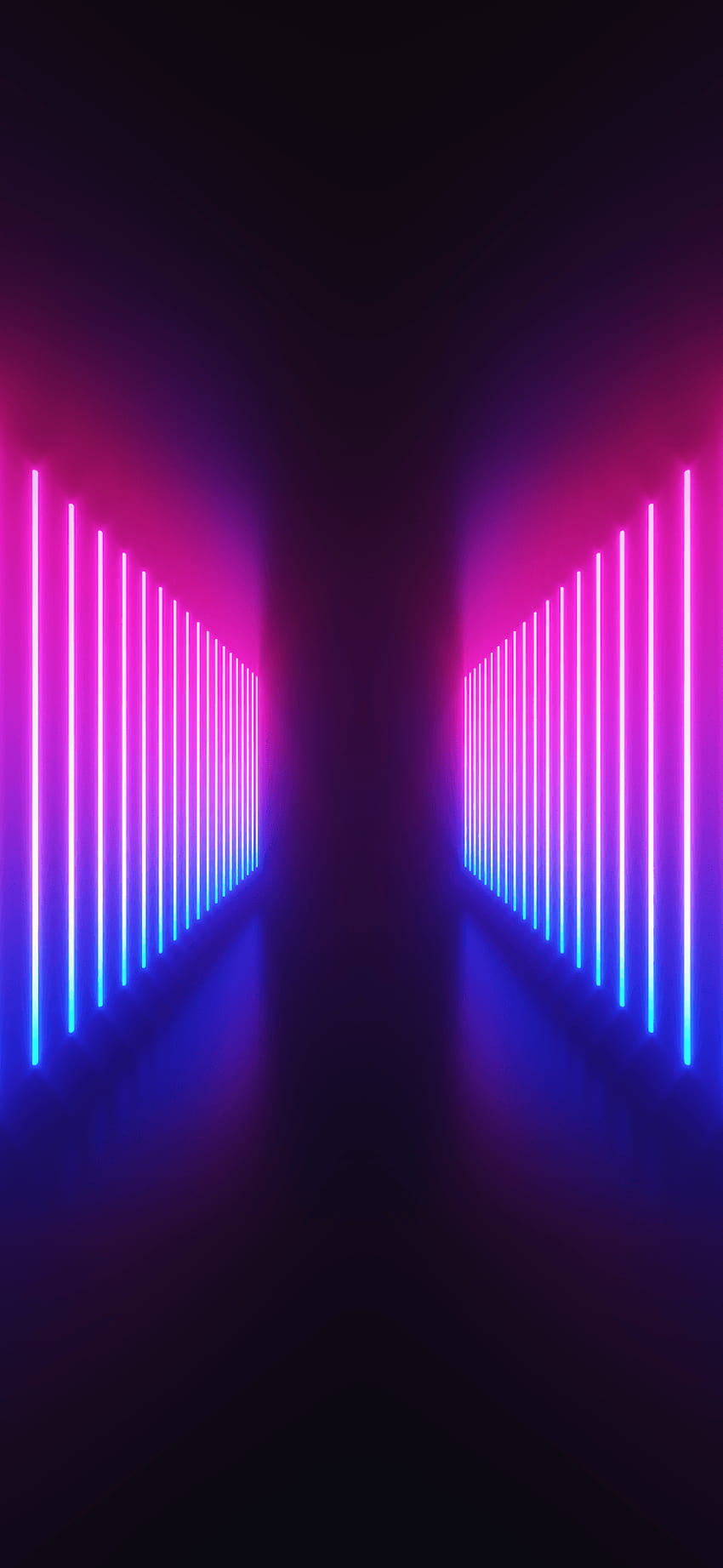 Buntes Licht, Laser-Neon-Barriere HD-Handy-Hintergrundbild