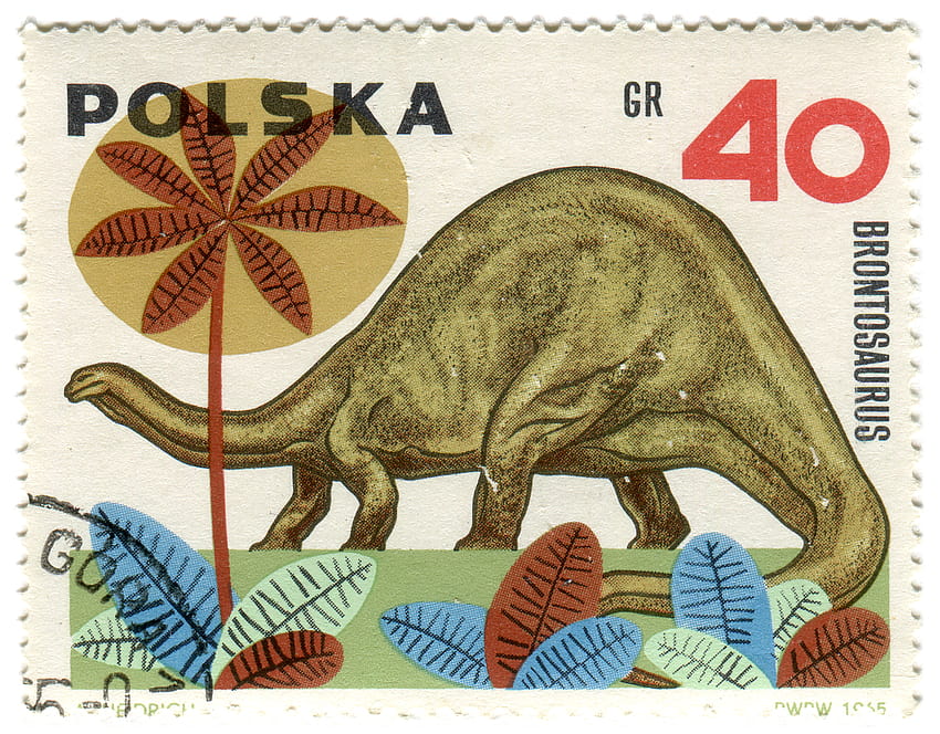 : Güneş, illüstrasyon, bağbozumu, tipografi, tasarım, pullar, Polonya, palmiye ağacı, 1960'lar, dinozorlar, brontosaurus, andrzej, filatelik, heidrich 1900x1484 HD duvar kağıdı