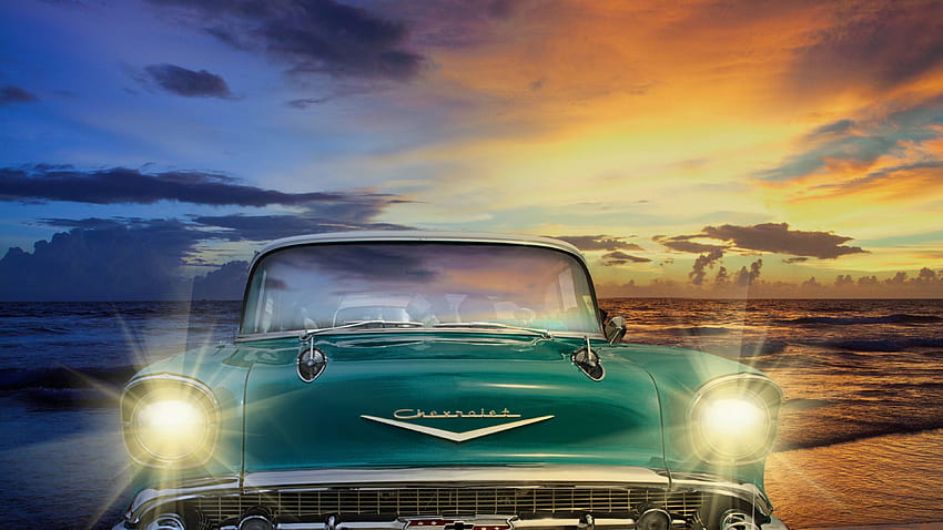 Chevrolet Old Retro Classic Vintage Car vintage , vintage cars , old , classic cool vintage cars HD wallpaper