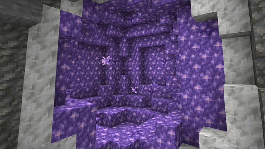 Cuplikan Gua dan Tebing Minecraft pertama ditayangkan langsung, gua dan tebing Wallpaper HD