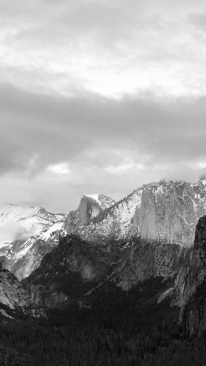 Apple Osx Mac Mountain Wwdc Dark iPhone 6, gray mountain HD phone wallpaper