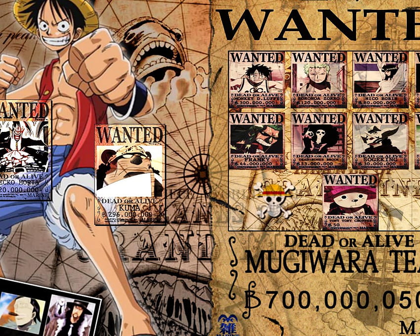 Pics One Piece Poster Wanted Android [1920x1080] for your , Mobile & Tablet, one piece banner HD wallpaper