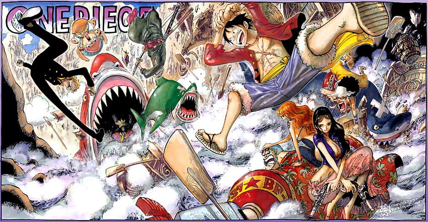 Poster encadré One Piece - Fish Man Island