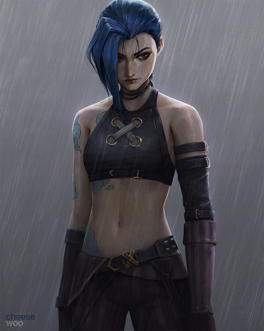 Jinx LoL Wallpaper iPhone Phone 4K #1451e