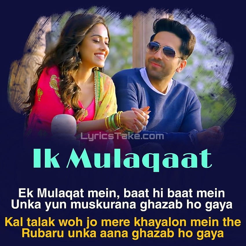 Pin on Hindi Song Status, ik mulaqaat HD phone wallpaper