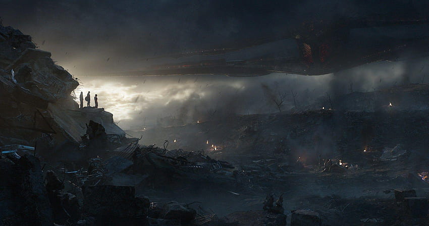 Avengers Endgame Cap Vs Thanos Army, captain america vs thanos army HD wallpaper
