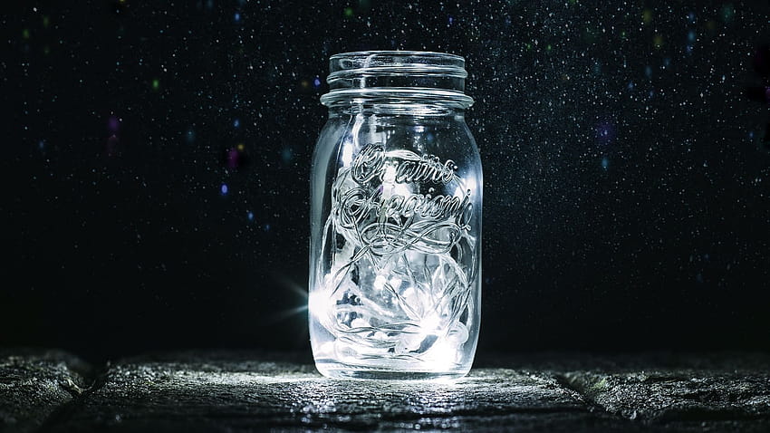 1920X1080 Mason Jar, glitter jar HD wallpaper | Pxfuel