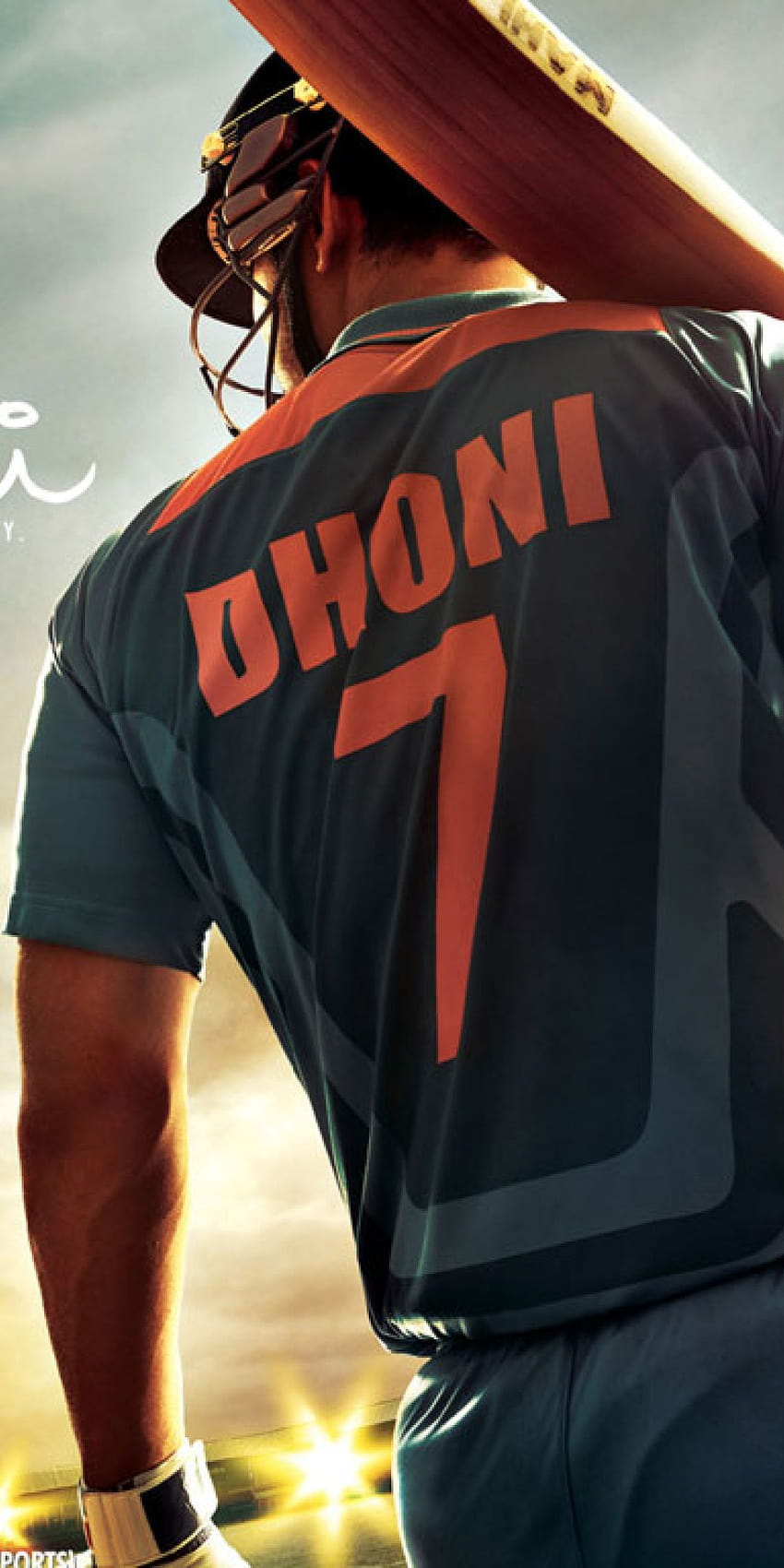 MS Dhoni Untold Story Poster, ms dhoni jersey HD phone wallpaper