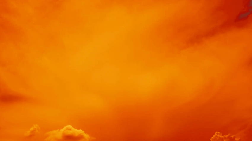 Sottili nuvole sfondi astratti in colore arancione Stock Video, di colore arancione Sfondo HD