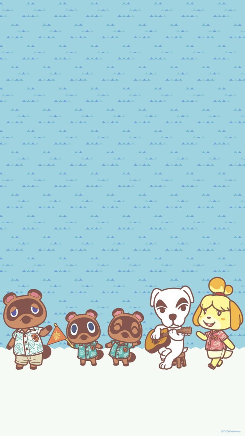 Minimalist Animal Crossing Phone HD phone wallpaper