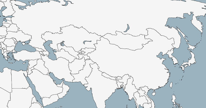 Harita : Geniş, Asya Haritası ile Afrika Haritası Ülkeleri HD duvar kağıdı
