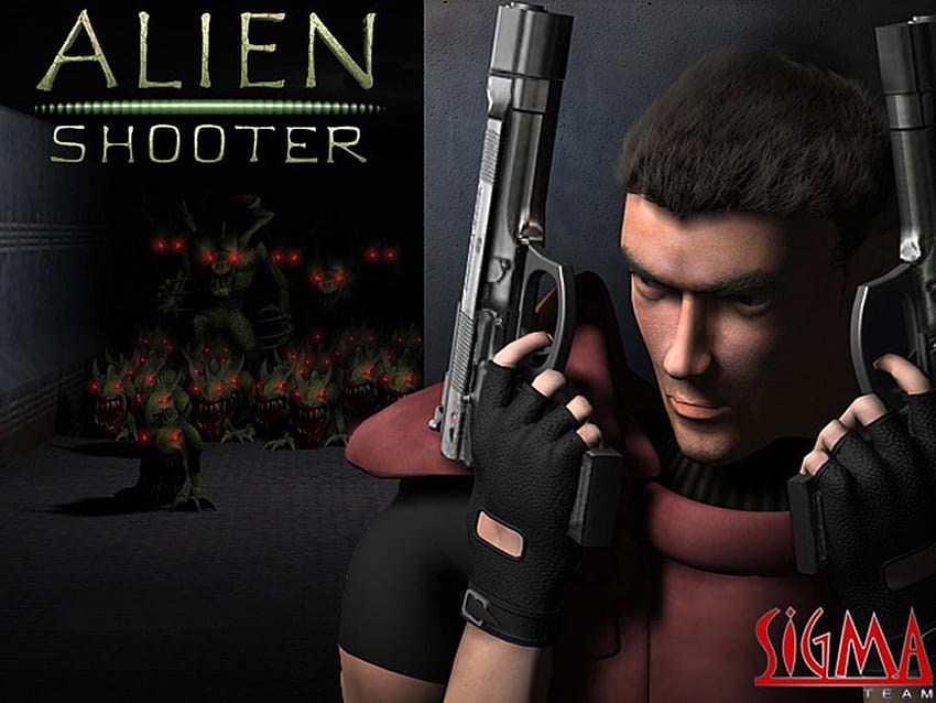 Alien-Shooter HD-Hintergrundbild