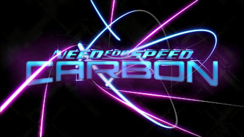 Nfs Carbon, лого на need for speed HD тапет